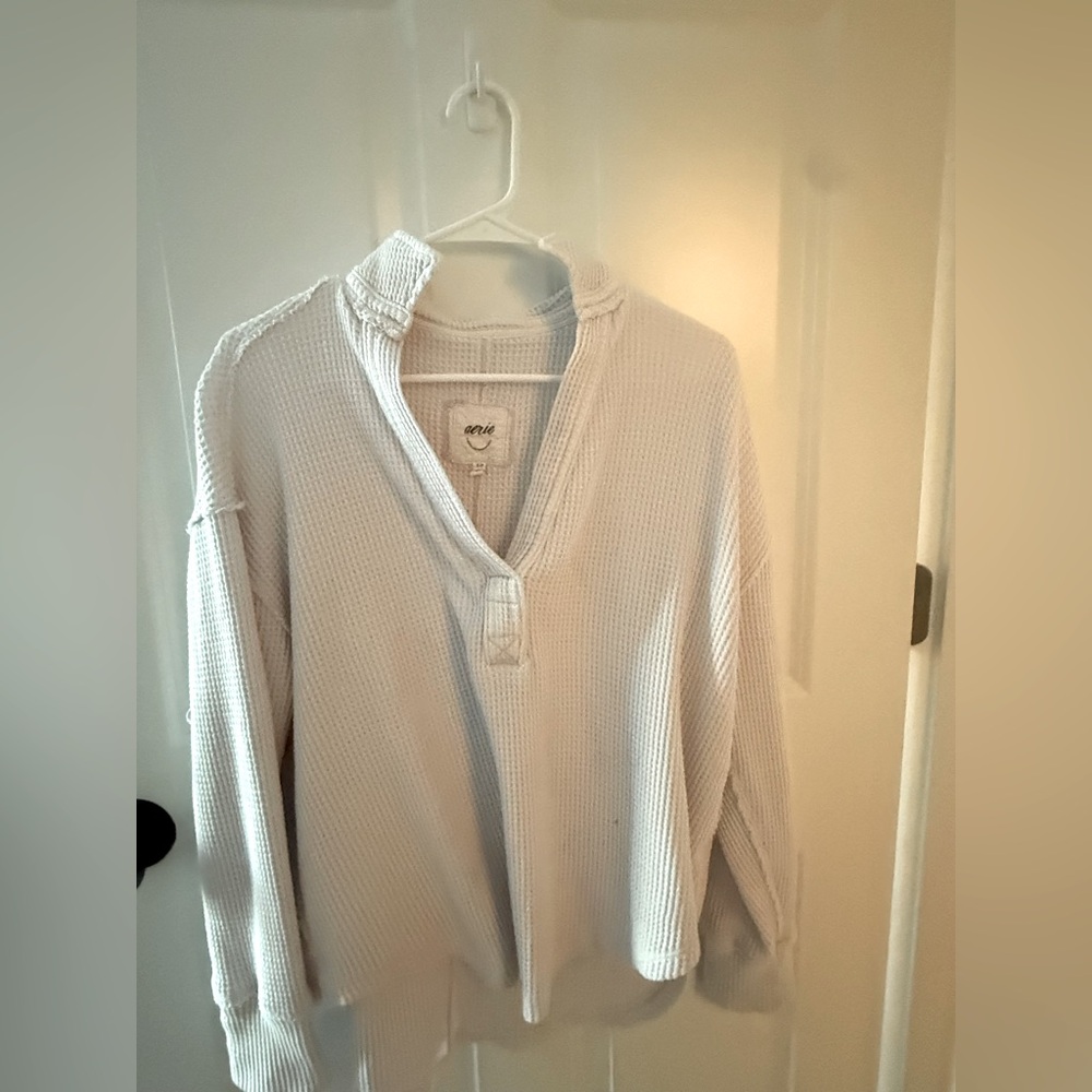 aerie v neck pullover